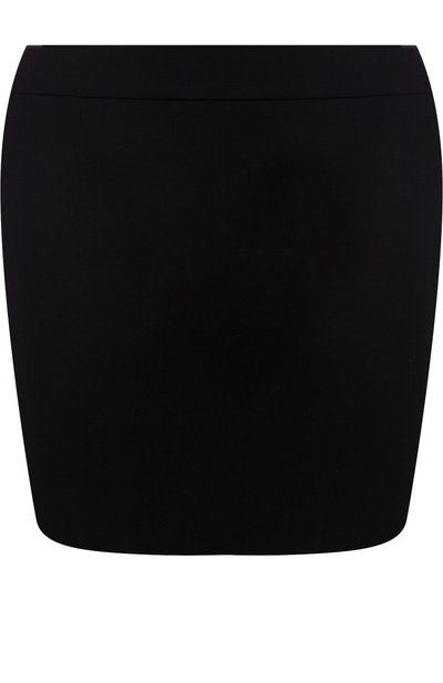 Женская однотонная шерстяная мини-юбка SAINT LAURENT, арт. 505199/Y399W