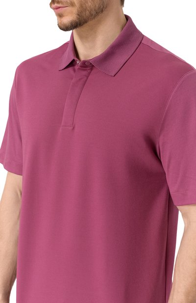 Хлопковое поло BOSS, арт. 50531949, фото 5