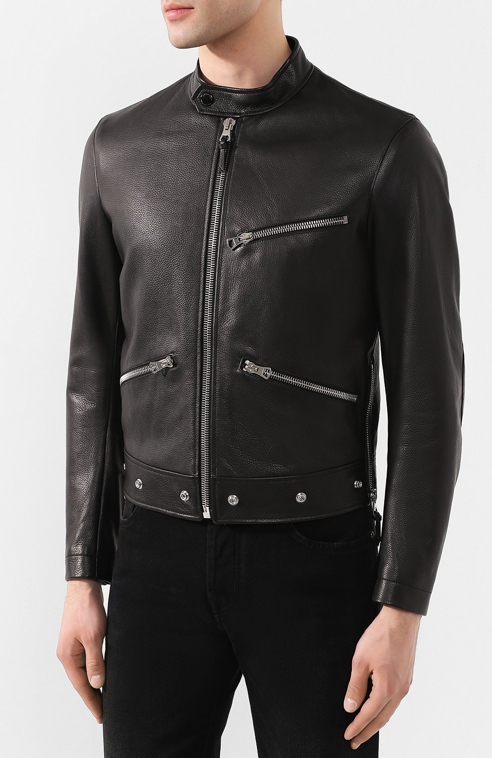 Кожаная куртка BURBERRY, арт. 8005756, фото 3