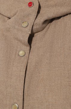 Хлопковая рубашка KITON, арт. D55436H08256, фото 5