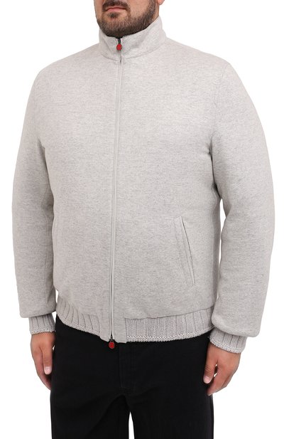 Кашемировый бомбер KITON, арт. UW0805MV03T62/60-68, фото 3
