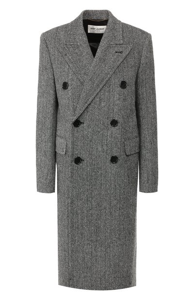 Женское шерстяное пальто SAINT LAURENT, арт. 588359/Y943J
