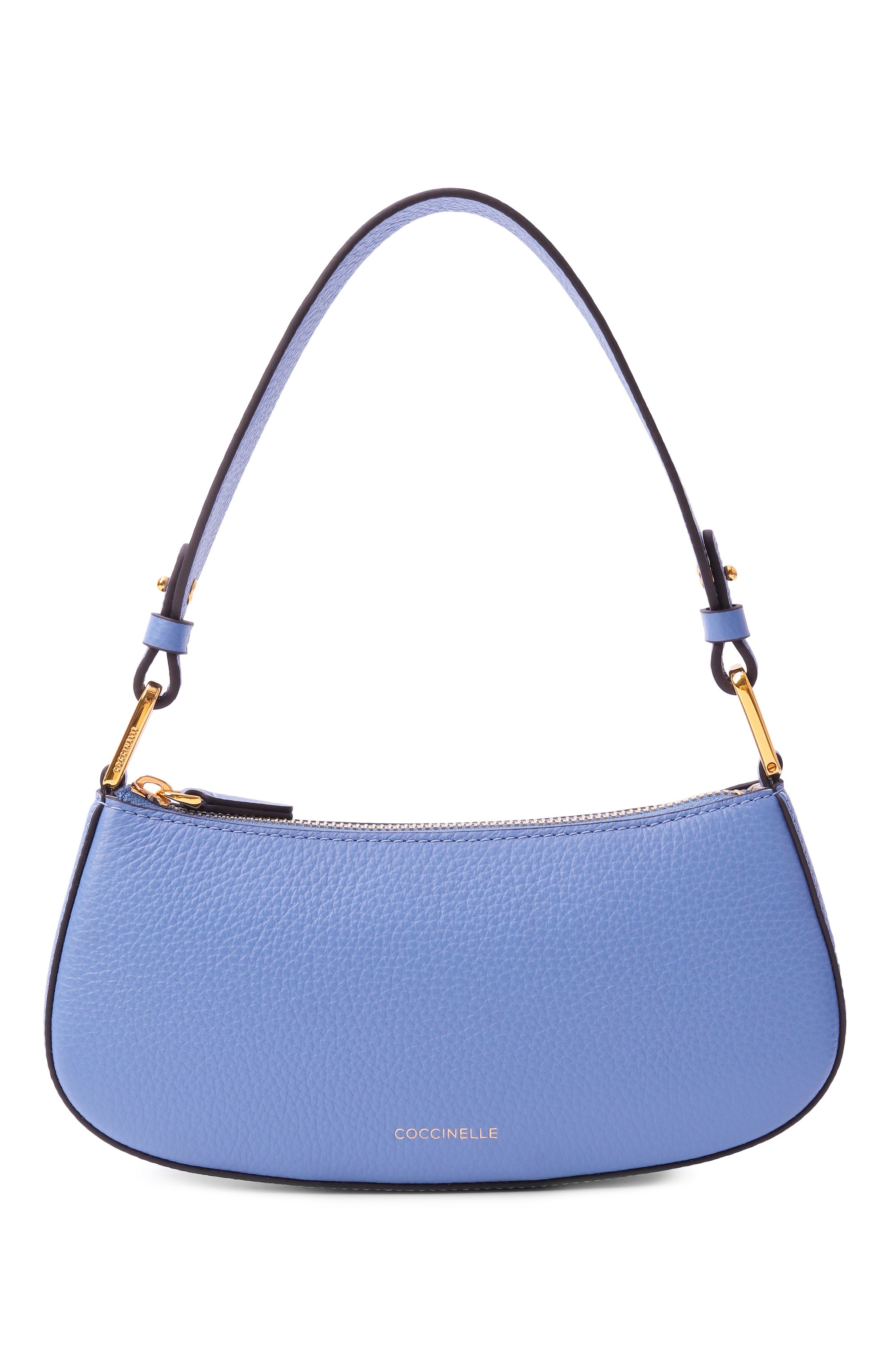 Сумка merveille COCCINELLE голубого цвета по цене 22600 руб., арт. E5MRF520101, фото 1 Сумка merveille COCCINELLE, арт. E5MRF520101, фото 1