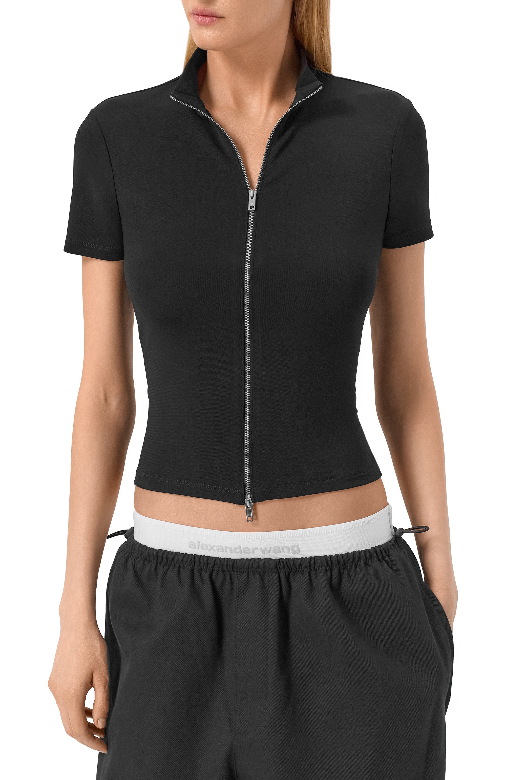 Топ из вискозы ALEXANDER WANG, арт. 1CC2261305, фото 3