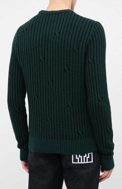 Свитер из шерсти и хлопка OFF-WHITE, арт. 0MHE043E20KNI0015700, фото 4