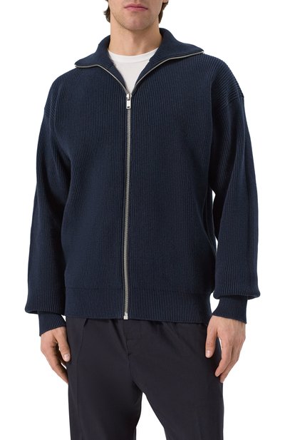 Хлопковый кардиган JIL SANDER, арт. J47HP0001-J15365, фото 3