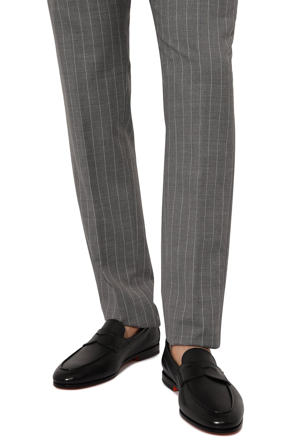 Кожаные пенни-лоферы carlos SANTONI, арт. MCNG18837SA4SSLF, фото 3