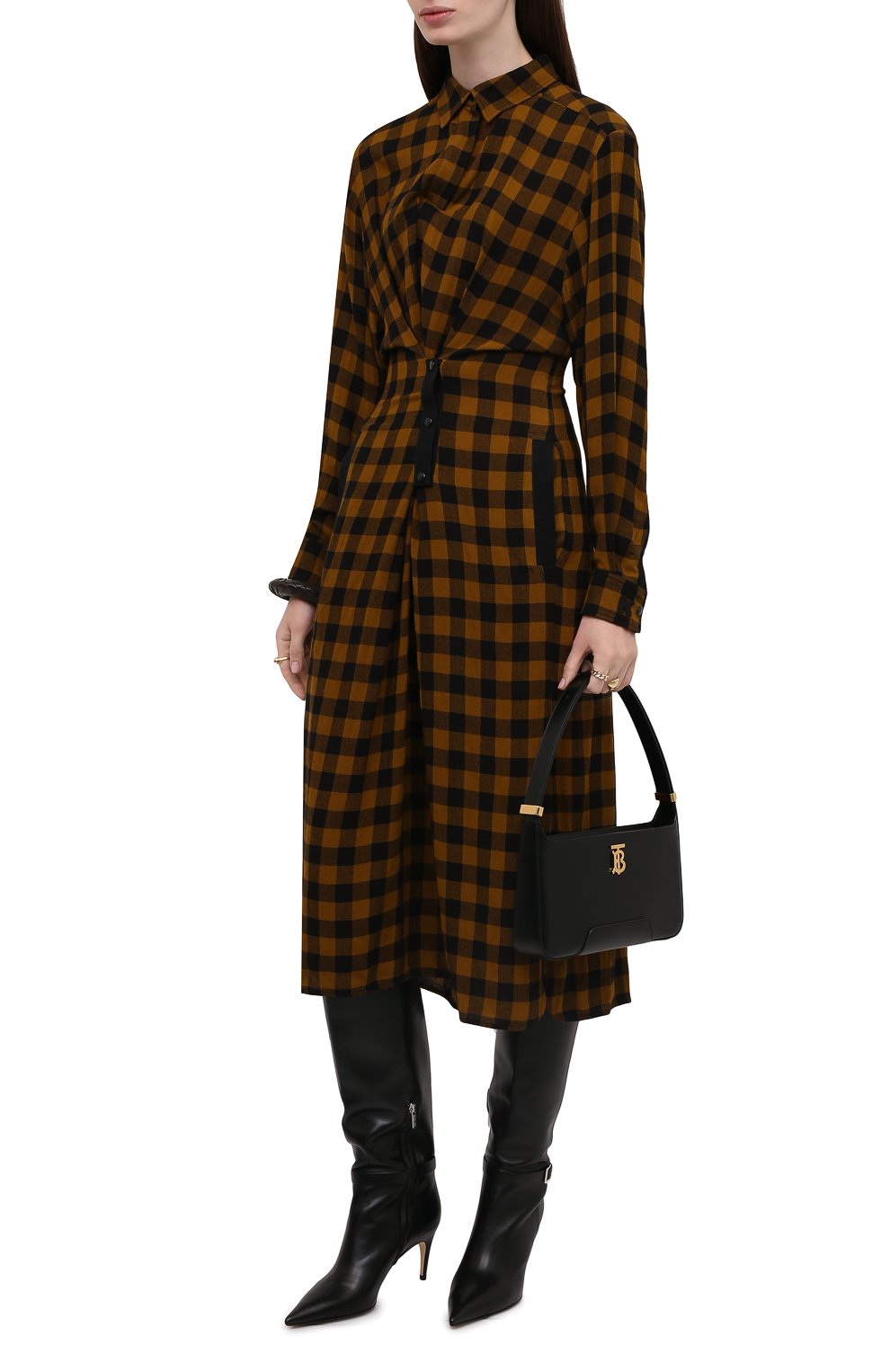 Платье из вискозы и шерсти KENZO, арт. FB62R00495AH, фото 2