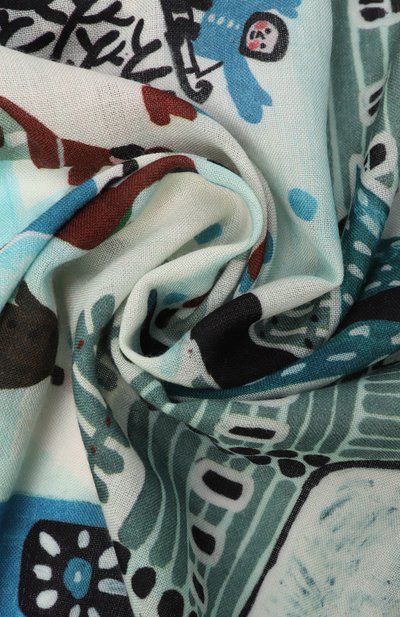 Шерстяная шаль зимняя деревня GOURJI, арт. 91233539/6144114, фото 3