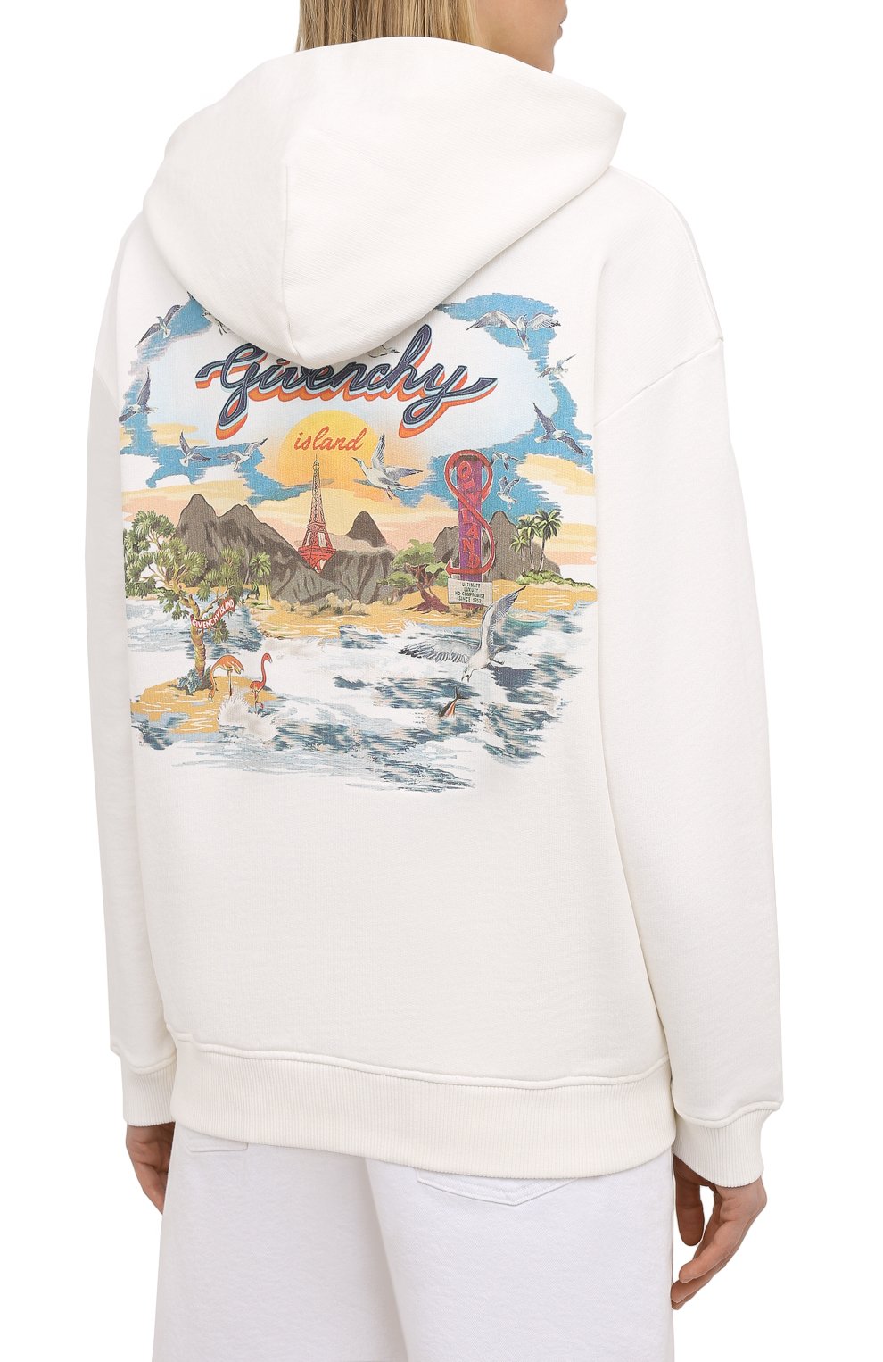 Хлопковое худи GIVENCHY, арт. BWJ01C3Z4P, фото 4
