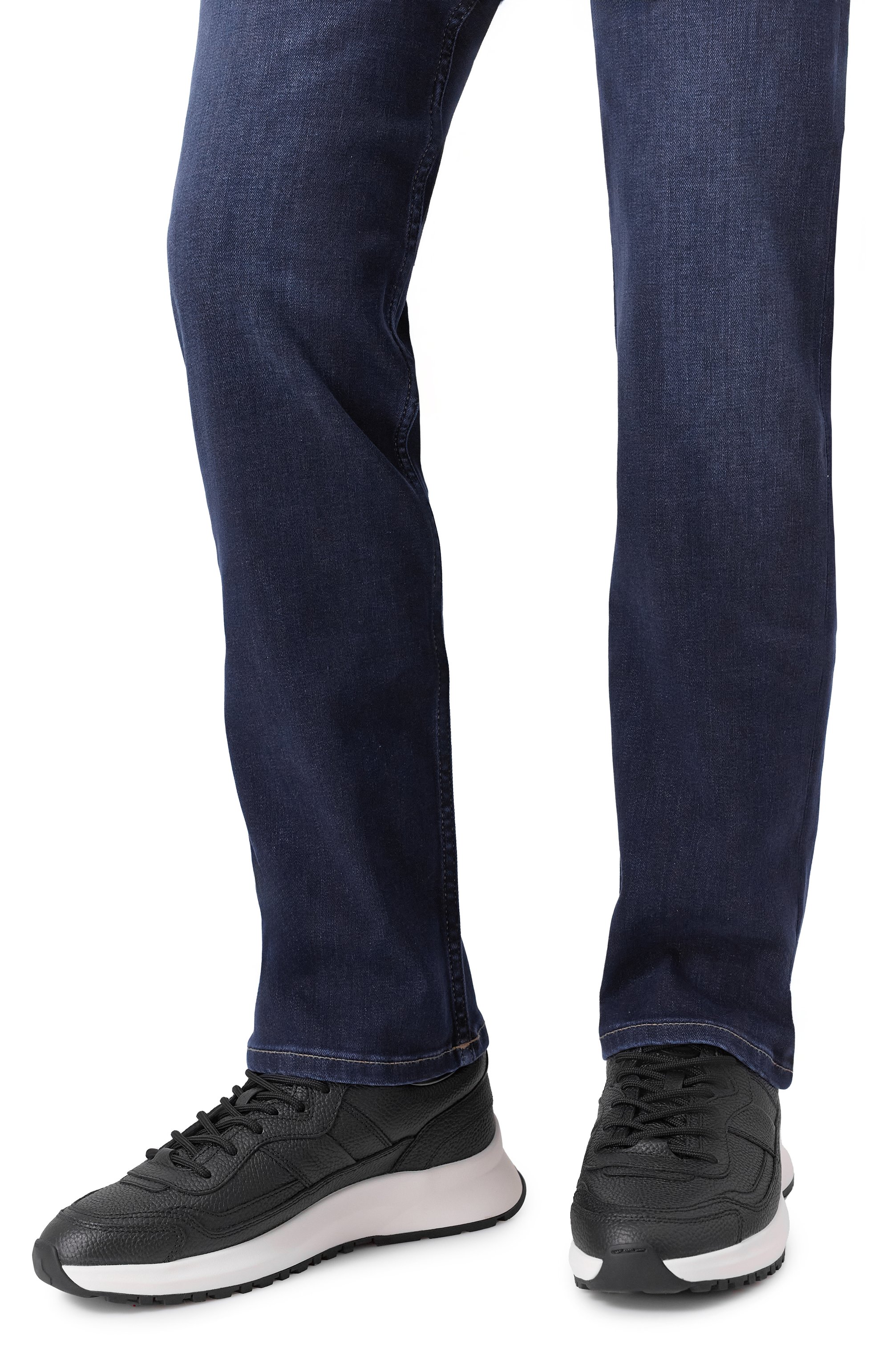 Кожаные кроссовки outline BALLY, арт. MSK0CJ/VT361, фото 3