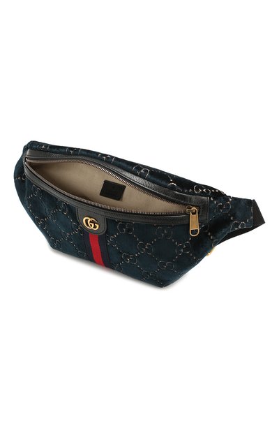 Текстильная поясная сумка GUCCI, арт. 574968/GZ8BT, фото 4