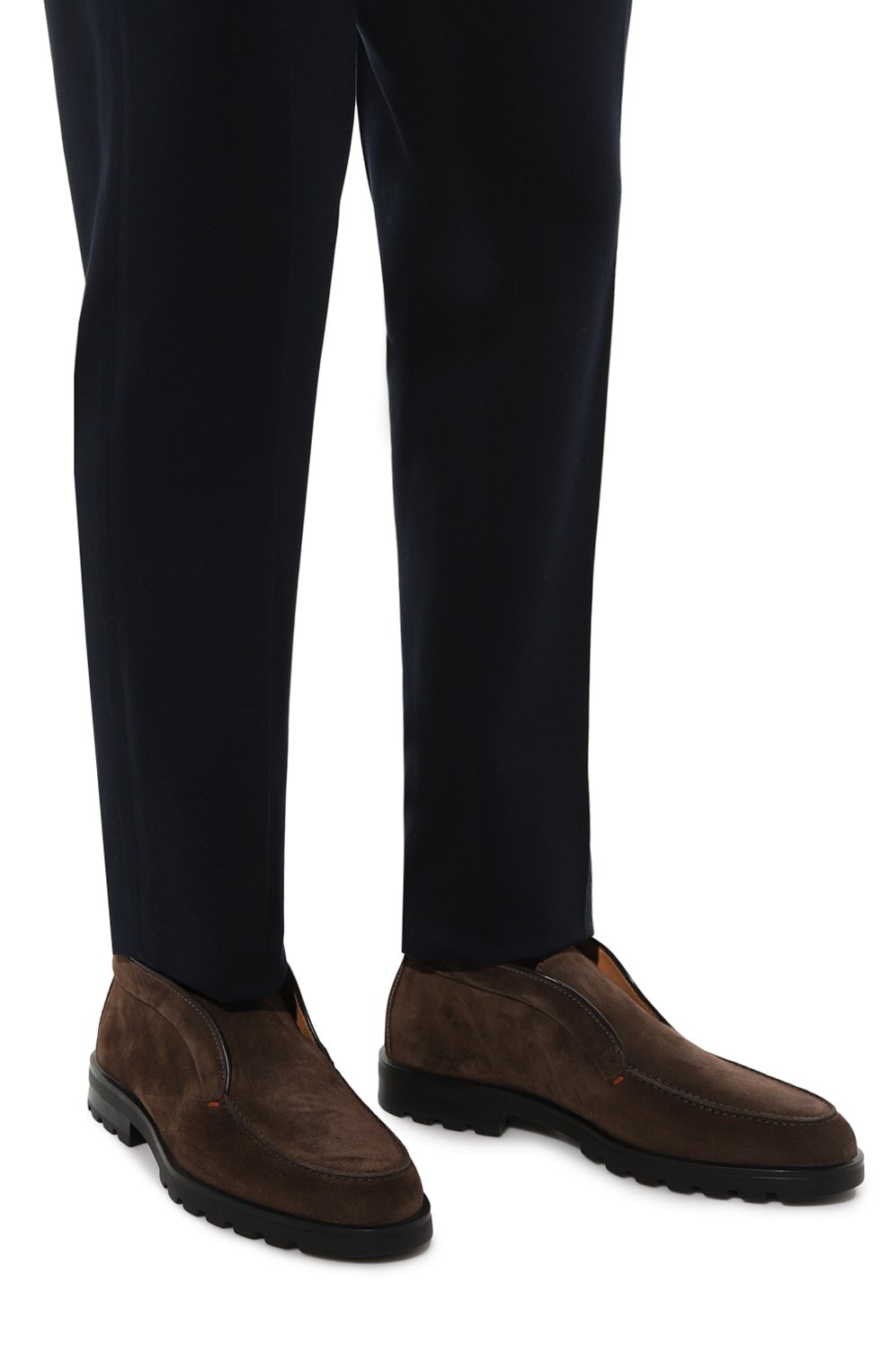 Замшевые ботинки detroit SANTONI, арт. MGDG17823NE0BSEY, фото 3