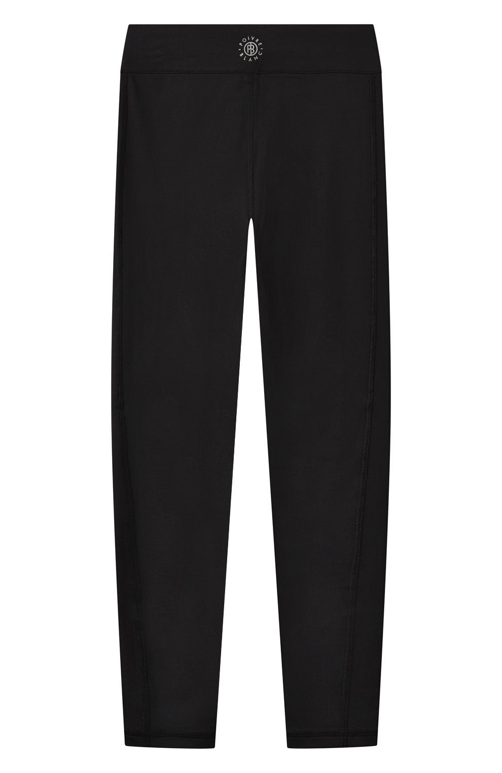 Легинсы POIVRE BLANC черного цвета по цене 7995 руб., арт. W24-1920-JRGL, фото 2 Легинсы POIVRE BLANC, арт. W24-1920-JRGL, фото 2