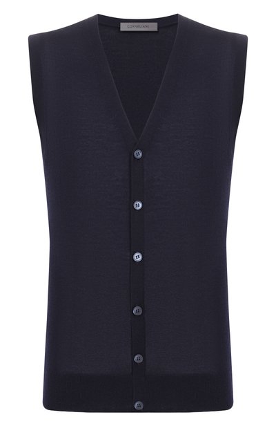 Мужской жилет из кашемира и шелка CORNELIANI, арт. 28M536/2A25129