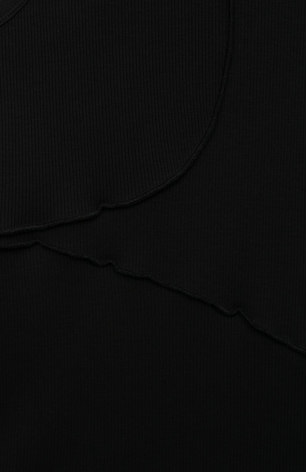 Хлопковый топ LES COYOTES DE PARIS черного цвета по цене 11850 руб., арт. 122-20-128, фото 3 Хлопковый топ LES COYOTES DE PARIS, арт. 122-20-128, фото 3