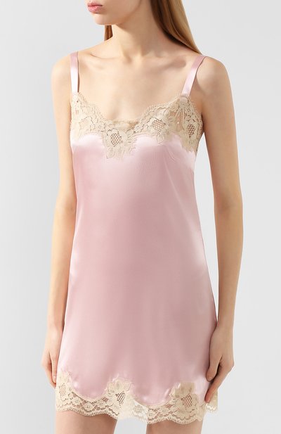 Сорочка из смеси шелка и хлопка DOLCE & GABBANA, арт. 06A00T/FUAD8, фото 3