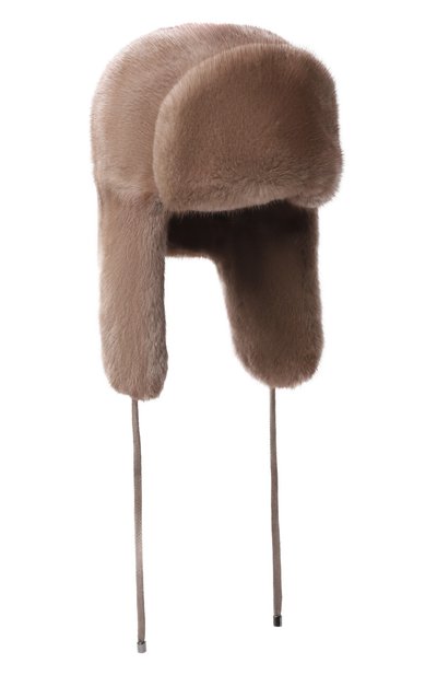 Женская шапка-ушанка из меха норки VICTORIA KUSENKOVA, арт. 091900033093