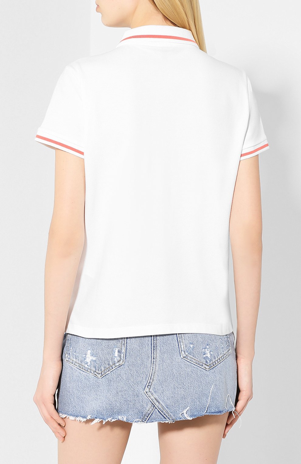 Хлопковое поло EMPORIO ARMANI, арт. 3G2M61/2JBXZ, фото 4
