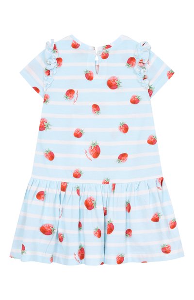 Хлопковое платье MONNALISA, арт. 31G917, фото 2