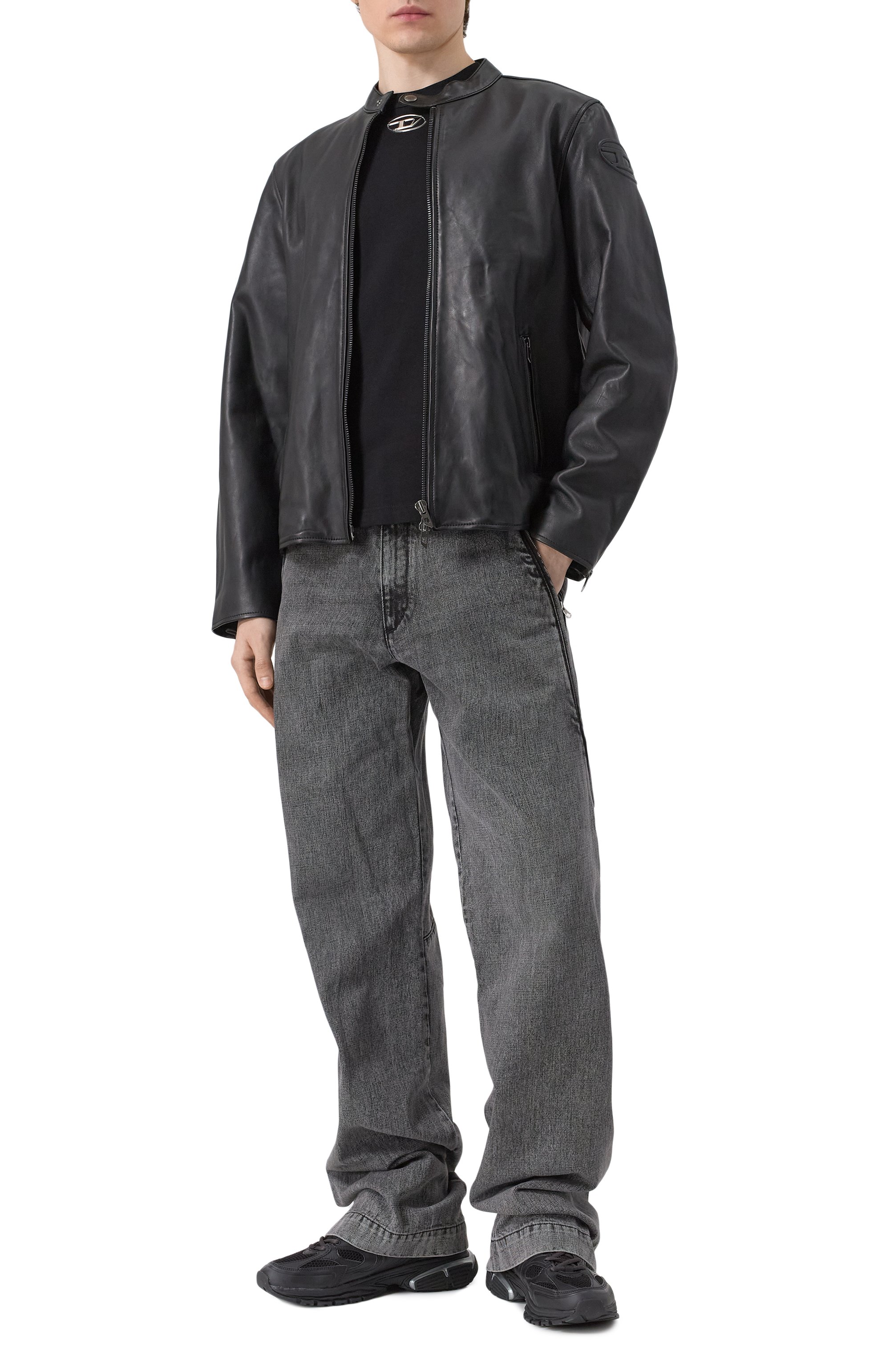 Кожаная куртка DIESEL, арт. A14436/0AJIR, фото 2