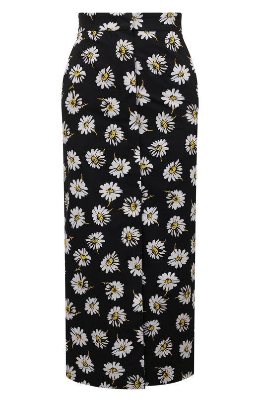 

Хлопковая юбка MSGM, Чёрно-белый