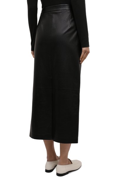 Кожаная юбка THE ROW, арт. 5960L217, фото 4