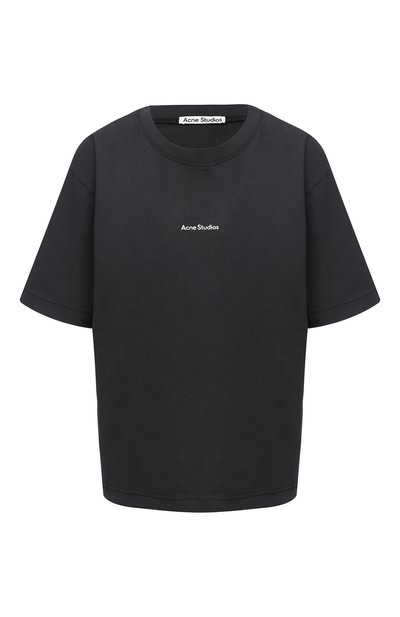 Женская хлопковая футболка ACNE STUDIOS, арт. AL0149