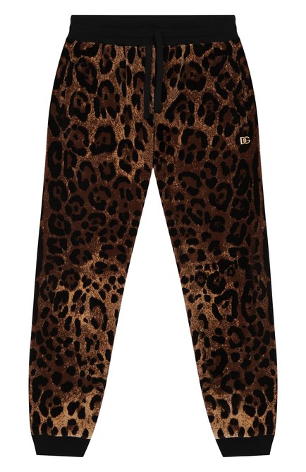 Хлопковые джоггеры DOLCE & GABBANA, арт. L5JPD7/FJ7D5/8-12+