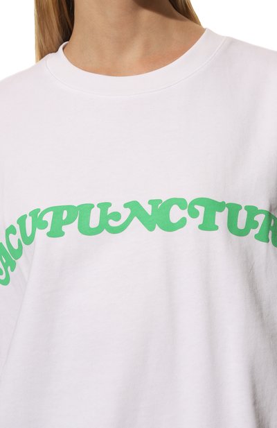 Хлопковая футболк а ACUPUNCTURE, арт. SS22-ITA-004-015, фото 5