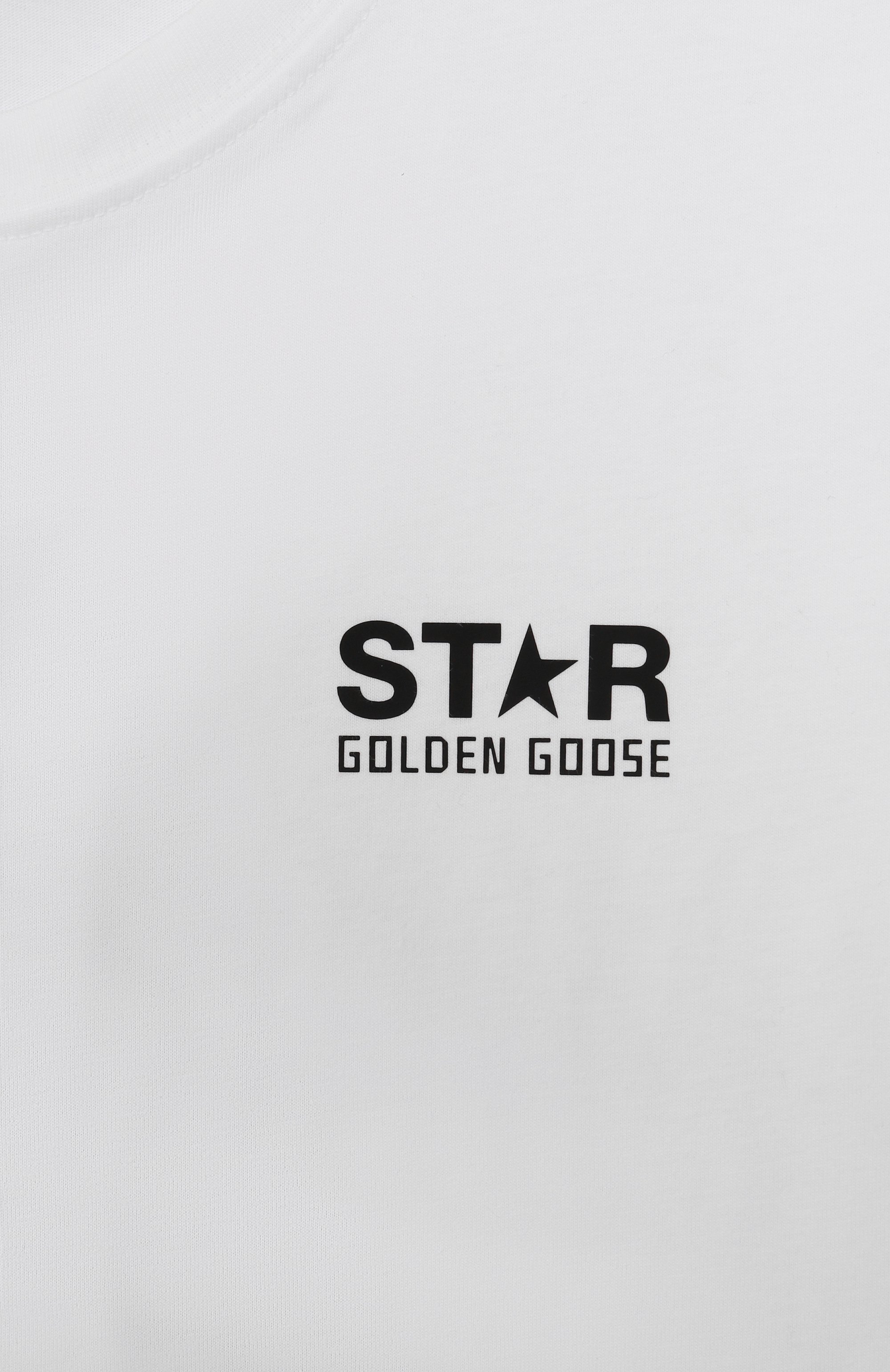 Хлопковая футболка GOLDEN GOOSE DELUXE BRAND, арт. GKP01263.P000888, фото 3