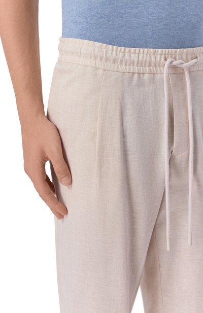 Брюки изо льна и хлопка ZIMMERLI, арт. 4697-27002, фото 5