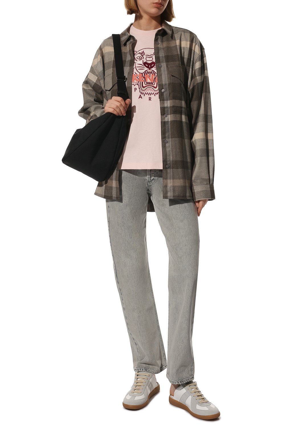 Хлопковая футболка KENZO, арт. FC52TS9124Y0, фото 2