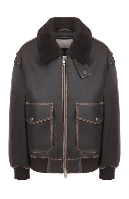 Женская кожаный бомбер DUNST, арт. UDJU5C102W2