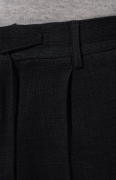 Брюки из шерсти и шелка BOSS CAMEL, арт. 50497612, фото 5