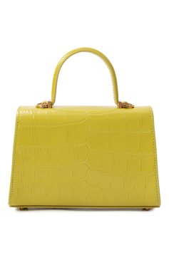 Женская сумка medusa '95 small VERSACE салатового цвета, арт. 1013824/1A08724 | Фото 6 (Материал сплава: Проставлено; Драгоценные камни: Проставлено; Материал: Натуральная кожа; Ремень/цепочка: На ремешке; Размер: small)