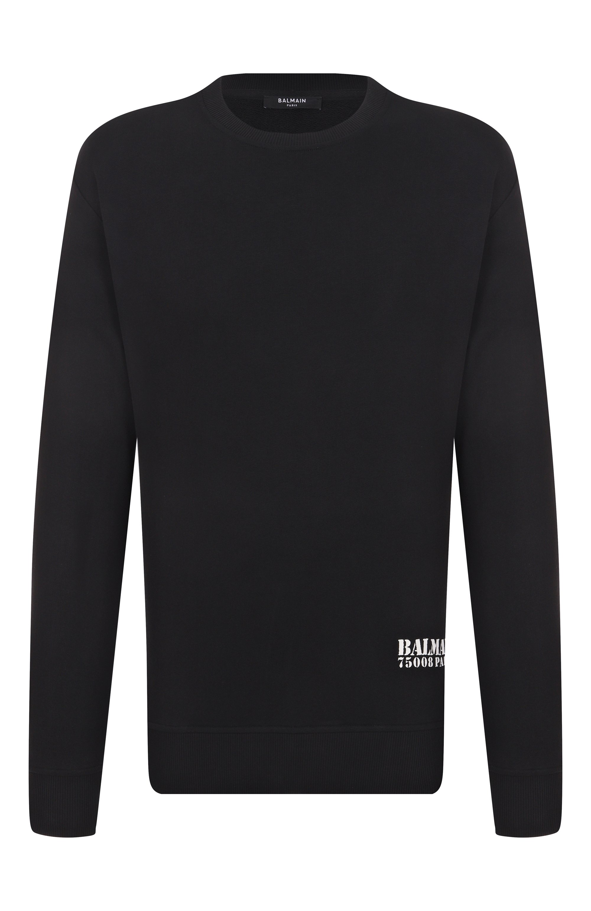 Хлопковый свитшот BALMAIN, арт. FH1JS001/BD04, фото 1