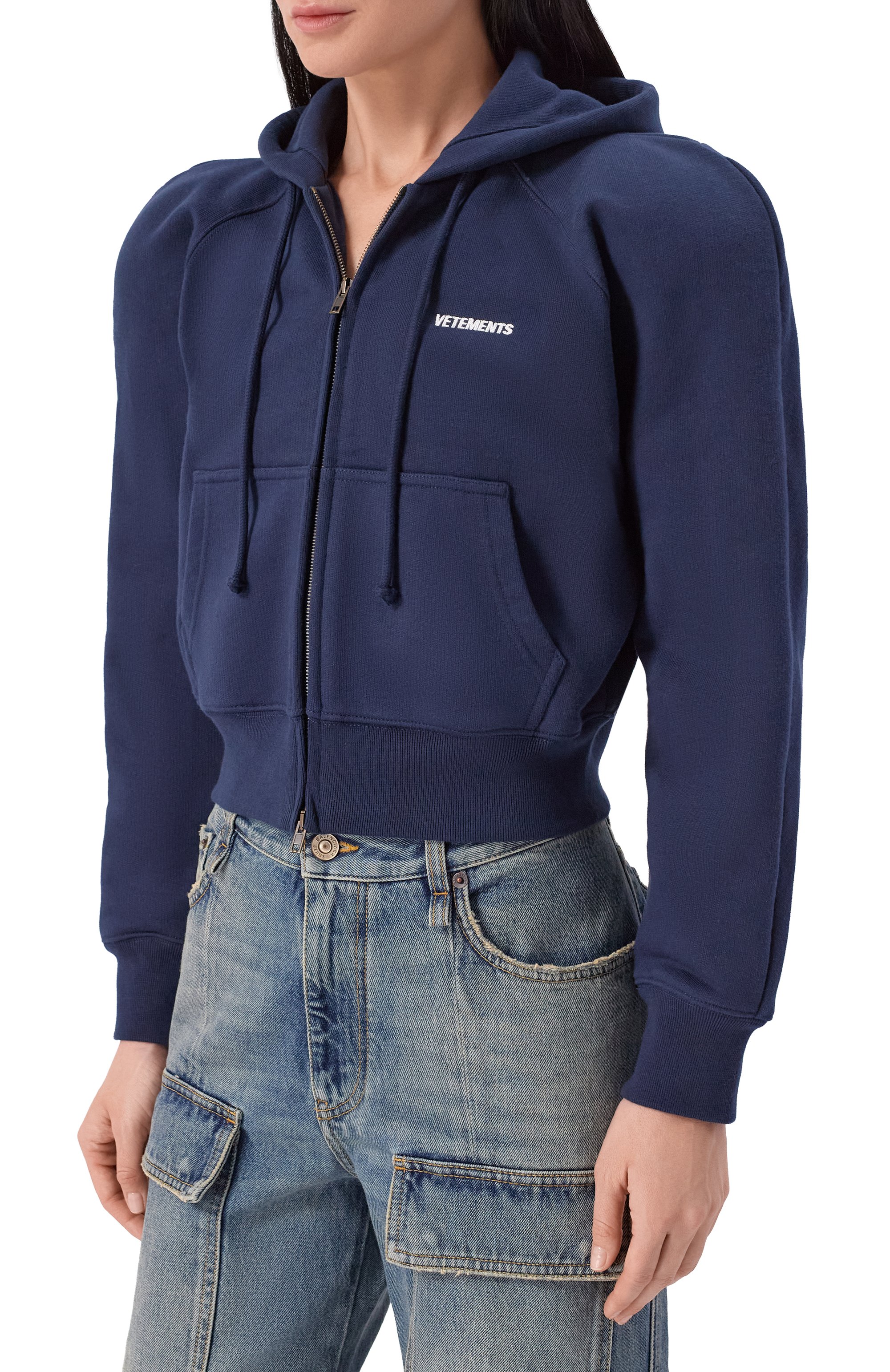 Хлопковая толстовка VETEMENTS, арт. WE76ZU497N/1302 M0LLET0N, фото 3