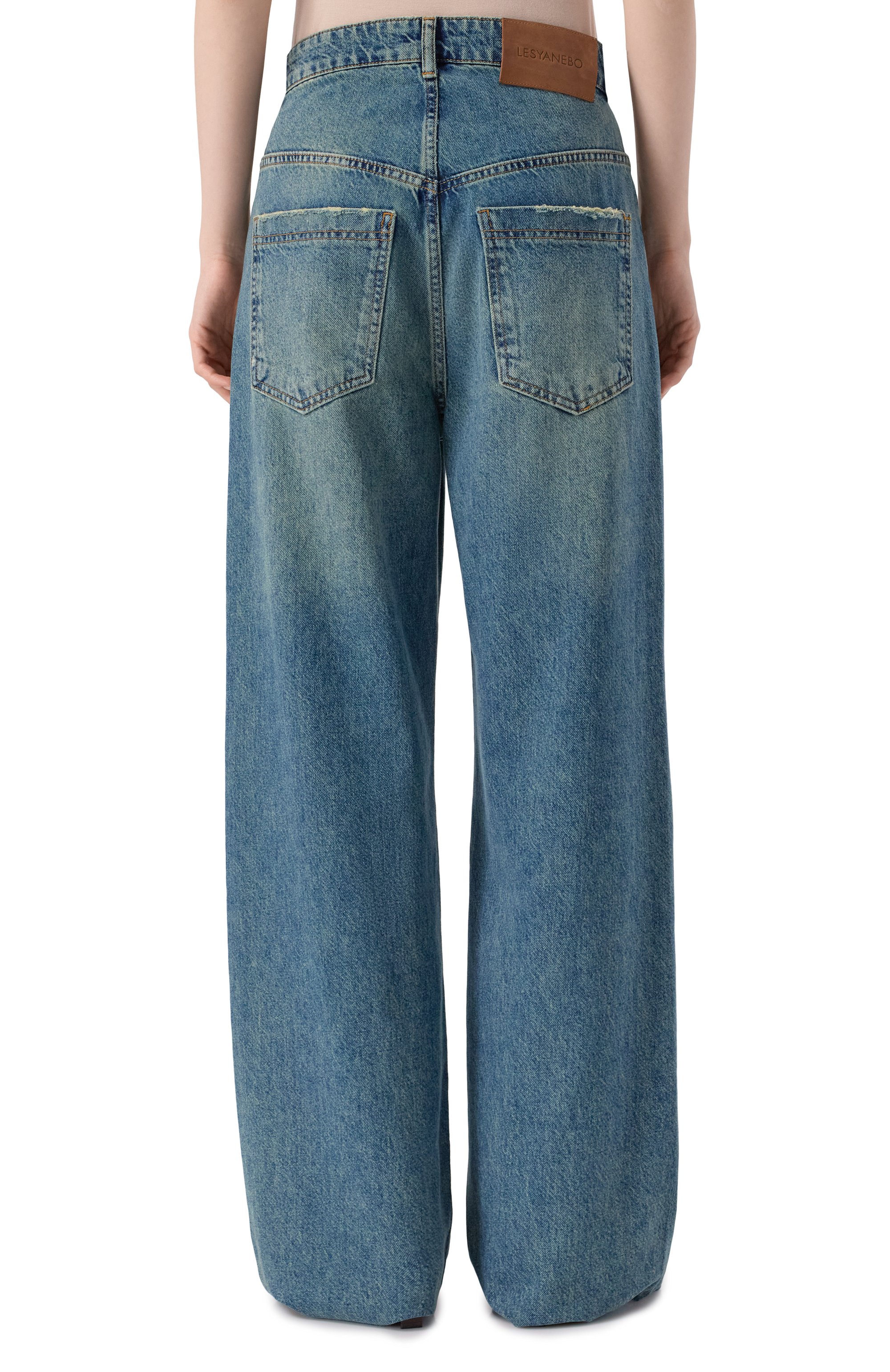 Джинсы LESYANEBO, арт. LN10H-0713_SHER, фото 4