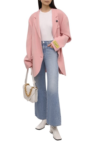 Шерстяной жакет RAF SIMONS светло-розового цвета по цене 198000 руб., арт. 212-W543-25020, фото 2 Шерстяной жакет RAF SIMONS, арт. 212-W543-25020, фото 2