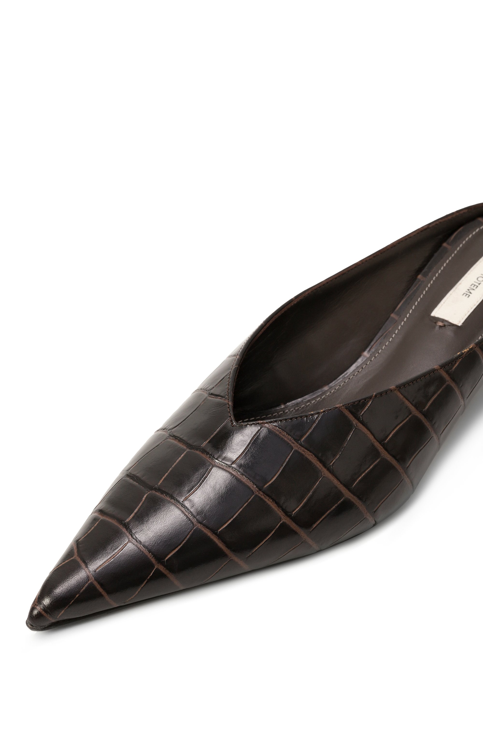 Кожаные мюли TOTEME, арт. 251-WAS0179-LE0076, фото 7