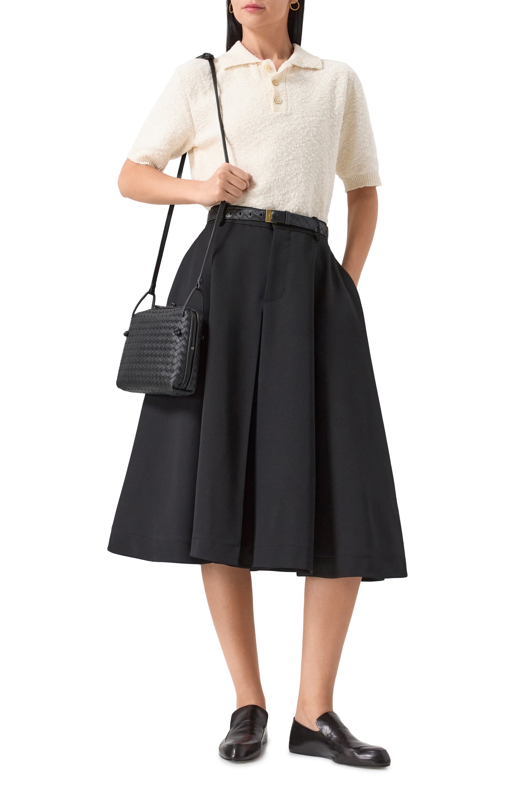 Кожаные лоферы JIL SANDER, арт. J15ZJ0023/P4864, фото 2