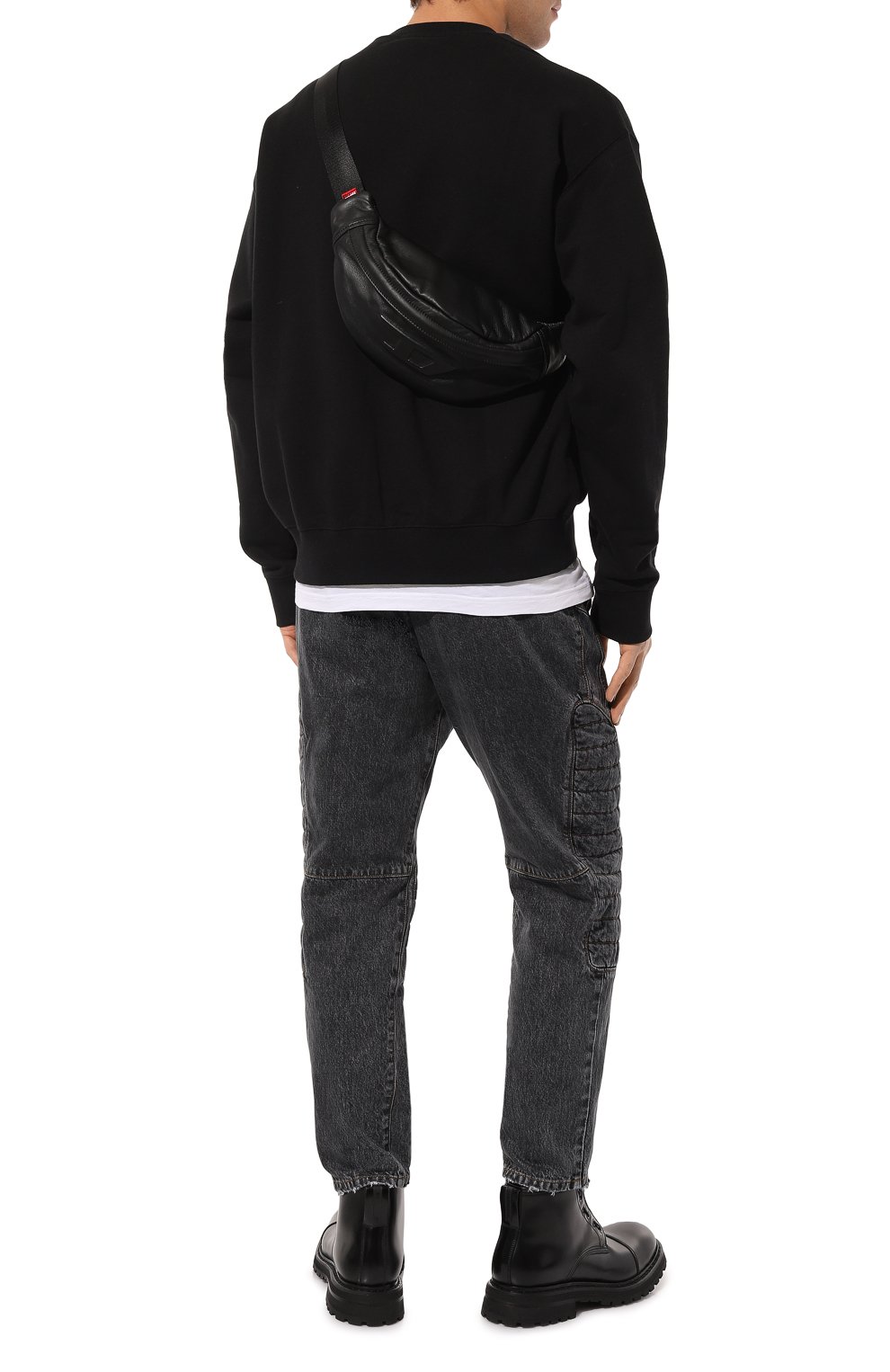 Кожаная поясная сумка DIESEL, арт. X09762/P2809, фото 7