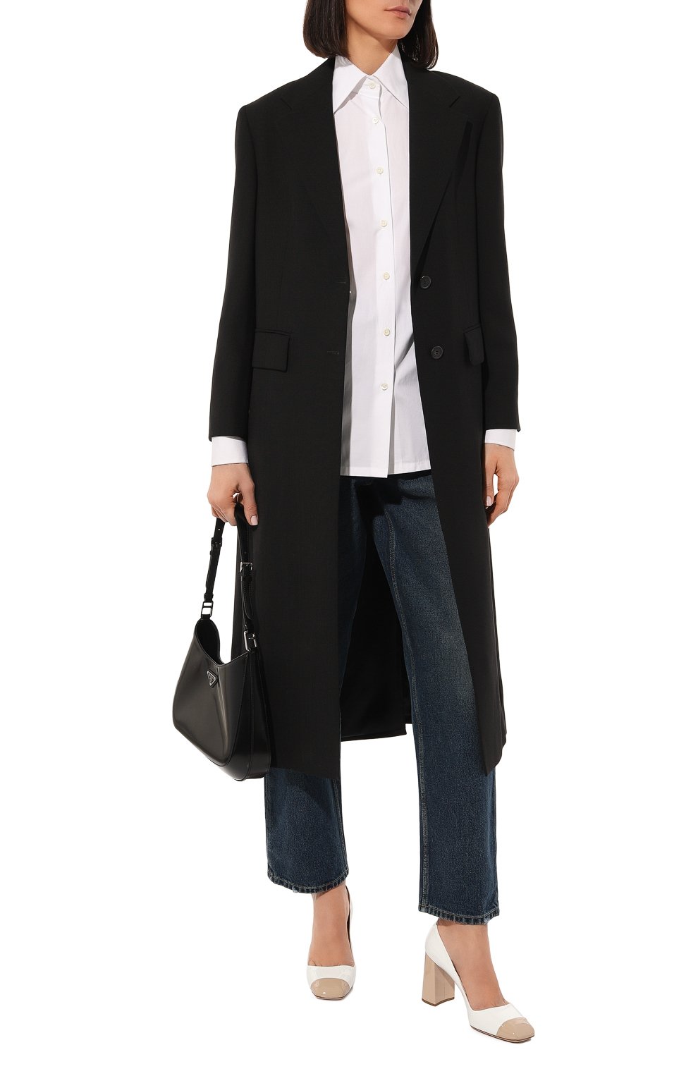 Кожаные туфли PRADA разноцветного цвета по цене 76000 руб., арт. 1I001M-06E-F0YHC-085, фото 2 Кожаные туфли PRADA, арт. 1I001M-06E-F0YHC-085, фото 2