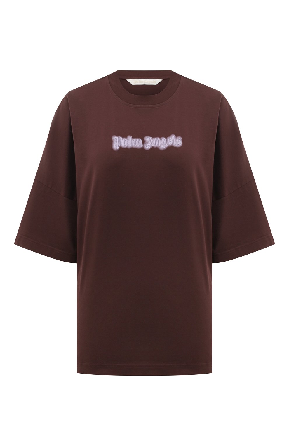 Хлопковая футболка PALM ANGELS, арт. PWAA023F24JER003, фото 1