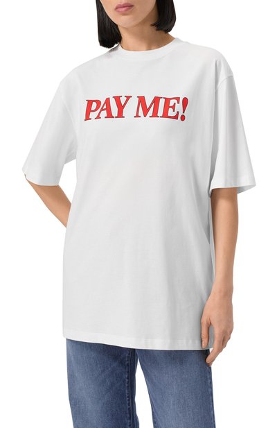 Хлопковая футболка MSGM, арт. 3846MM01/257298, фото 3