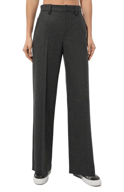 Брюки из шерсти и кашемира BRUNELLO CUCINELLI, арт. MD588P8724, фото 3