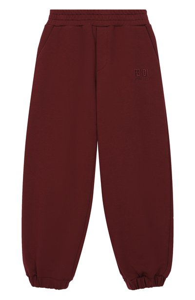Хлопковые джоггеры FENDI, арт. JUF177/5V0/3A-6A