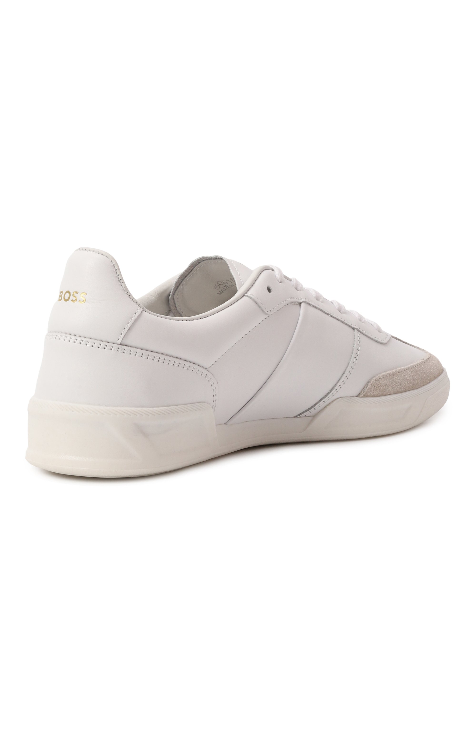 Кожаные кеды brenta tenn BOSS, арт. 50518001, фото 5