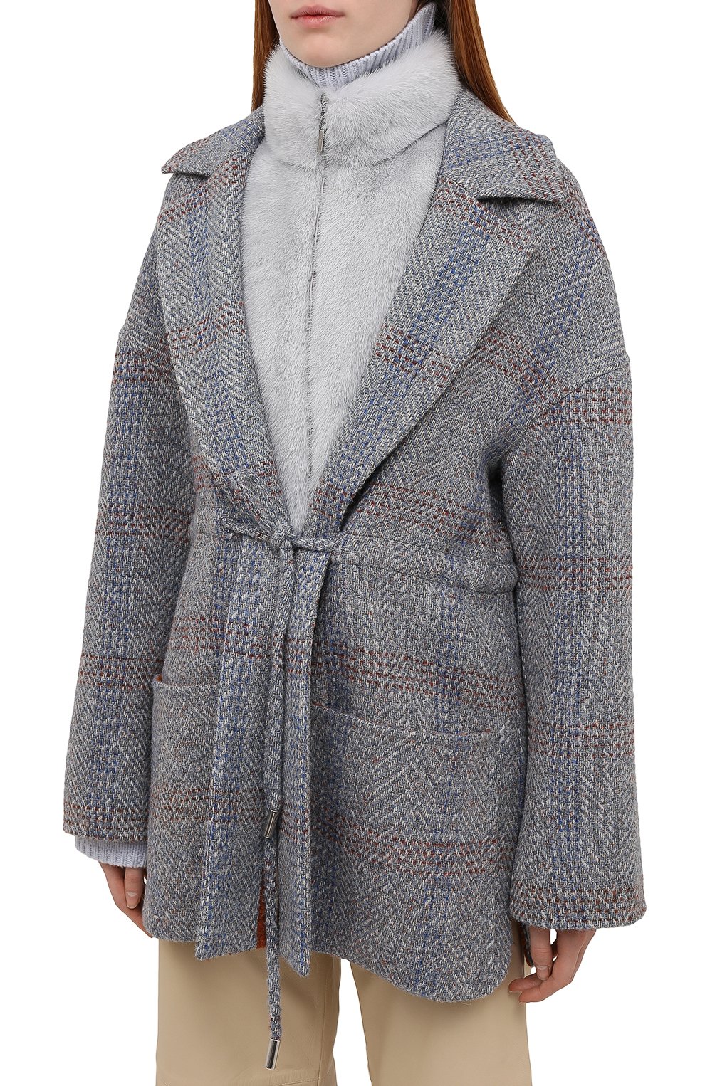 Пальто с меховой подкладкой FABIO GAVAZZI, арт. FG0896V, фото 3